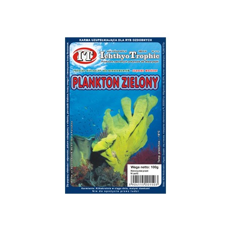 Ichthyo Trophic Plankton zielony 100g